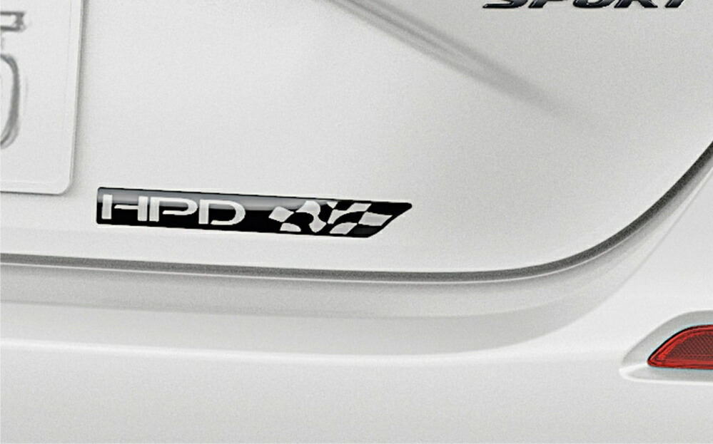 11代目（FL1型） シビック用 ホンダ純正ブラックエンブレム リア右「HPD」文字