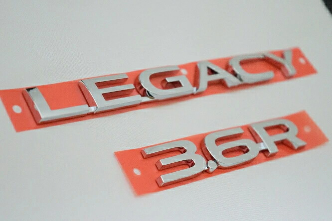 レガシィB4用 スバル純正エンブレム リア右「LEGACY 3.6R」文字 6代目レガシィB4（BN系）