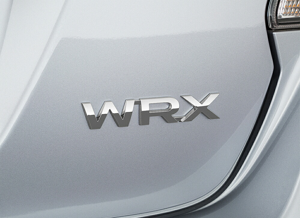 WRX用 スバル純正エンブレム リア右「WRX」文字 初代WRX（VA系）