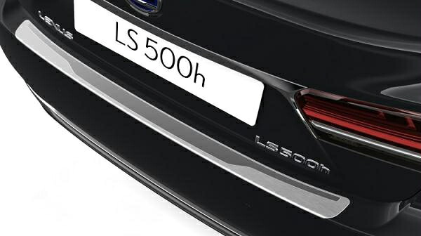 5代目（XF50型） LS用 レクサス純正リアバンパープロテクションプレート （ステンレスシルバー）｜jlkjshop