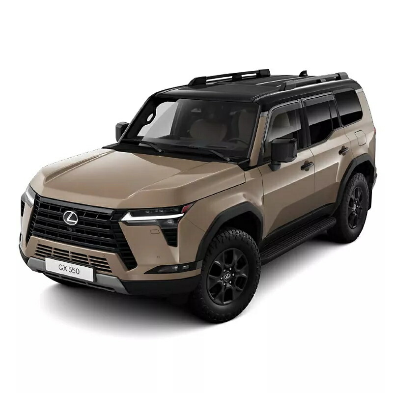 GX550用 LEXUS純正ウィンドディフレクター ドア４枚分セット GX550