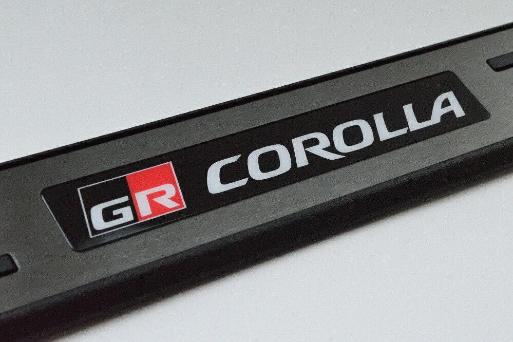 GRカローラ用 トヨタ純正スカッフプレートドア4枚分セット GRカローラ