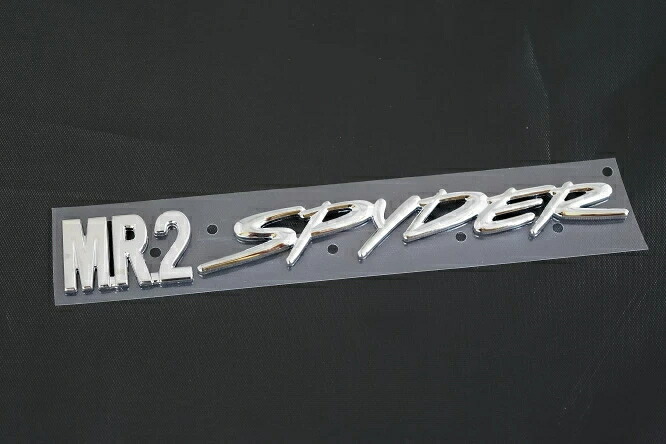 MR-S用 トヨタ純正エンブレム リア右「MR2 Spyder」文字 MR-S