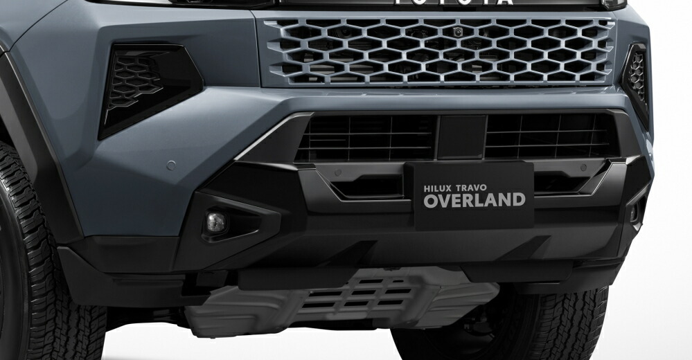 ハイラックス Z"Adventure"に トヨタ純正ブラックロアバンパー 9代目ハイラックス(GUN226型)|jlkjshop