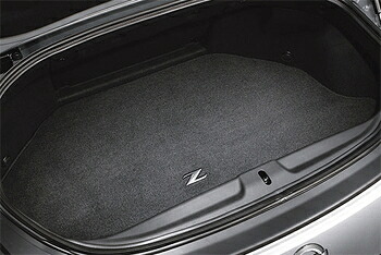 6代目・Z34型系フェアレディＺロードスター用 日産純正 カーペットトランクマット 「Z」ロゴ入り