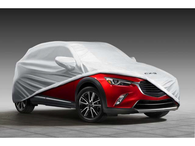 【DK系CX-3】「CX-3」ロゴ入り屋外用防水ビークルカバー 海外仕様純正アクセサリー|jlkjshop