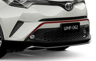 【10系前期トヨタ C-HR】エクステリアステッカーデコレーション フロント・サイド・リア６ピースセット 海外仕様純正アクセサリー