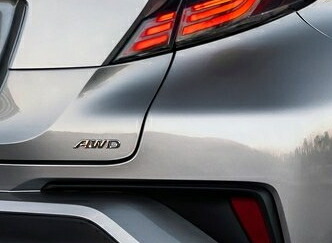 【10系トヨタ C-HR】リア右「AWD」文字 エンブレム 海外仕様純正部品|jlkjshop