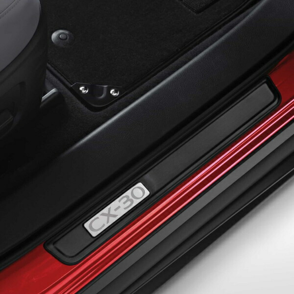 マツダ純正 CX-30スカッフプレート マツダ CX-30 専用 マツダ純正 スカッフプレート サイドステップ