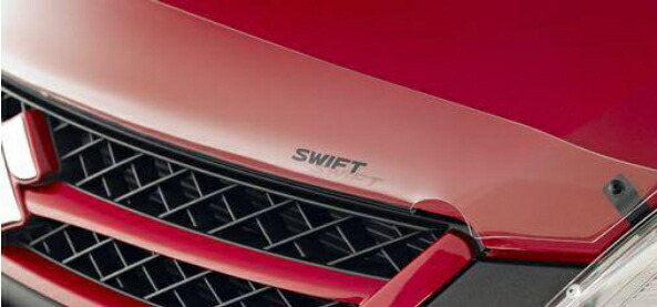 3代目（Z#72S型）スイフト用 スズキ純正 「SWIFT」ロゴ入り ボンネットプロテクター