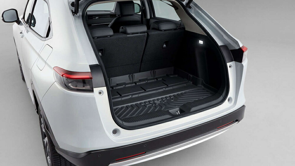 2代目（RV3/4/5/6型）ヴェゼル用 ホンダ純正 「HR-V」ロゴ入り ブートトレイ
