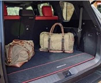 【VJA310W型LEXUS LX600７人乗りモデル】「FSPORT」ロゴ入り カーペットカーゴマット 海外仕様純正アクセサリー