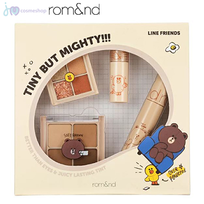 Romand ロムアンドx Line Set ロムアンド ラインフレンズエディション Line Friends Edition Set 韓国コスメ Bouncesociety Com