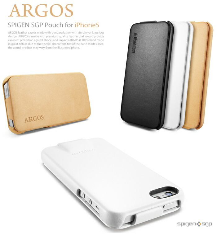 【楽天市場】【iPhone SE iPhone5s iPhone5 ケース】SGP 本革 レザー手帳ケース ARGOS【アイフォン se