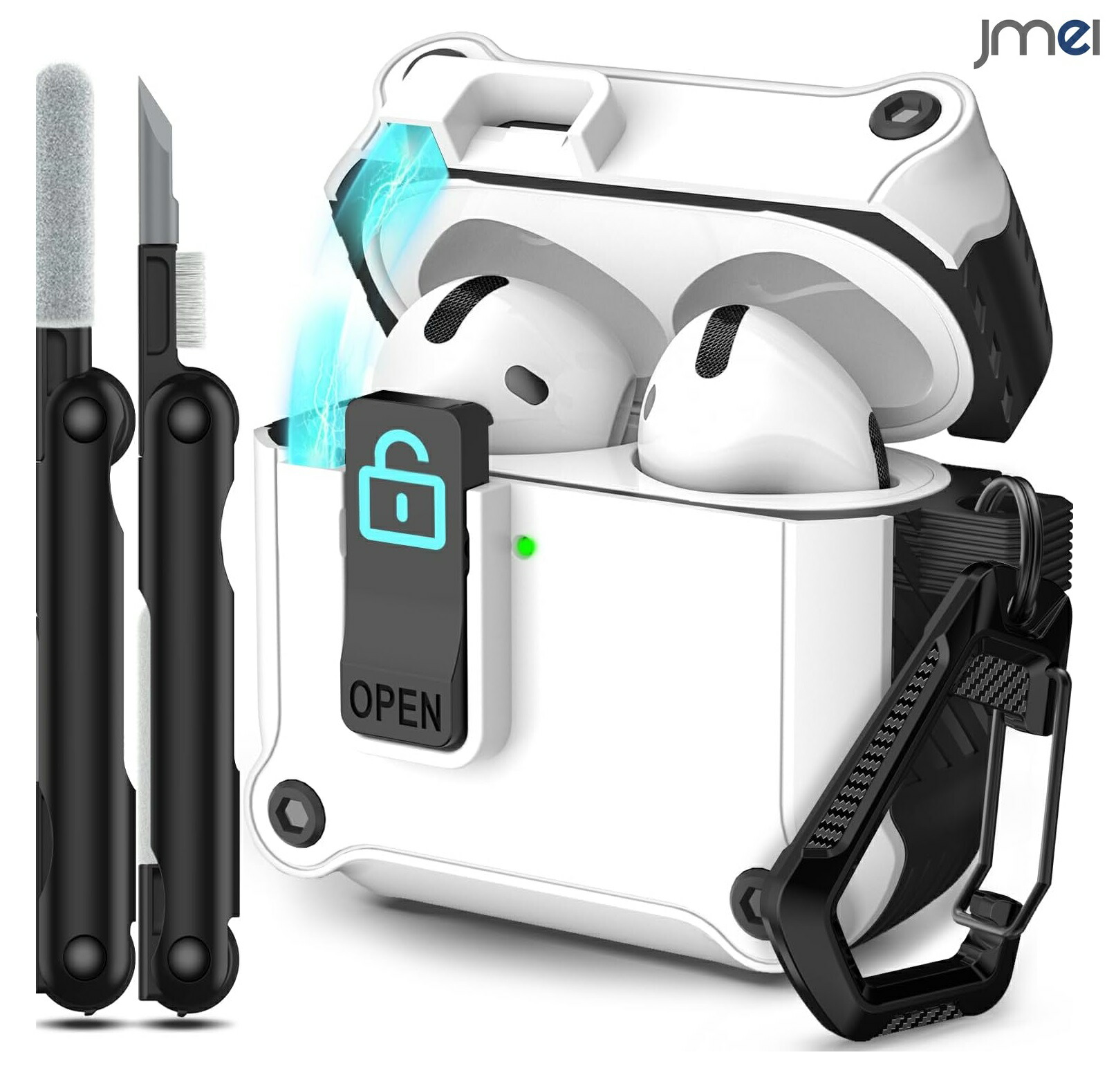 AirPods Pro ワイヤレス充電ケース付き(右イヤホンは機能しません) Amazon | ワイヤレス充電ケース AirPods Pro 第1世代と第2世代