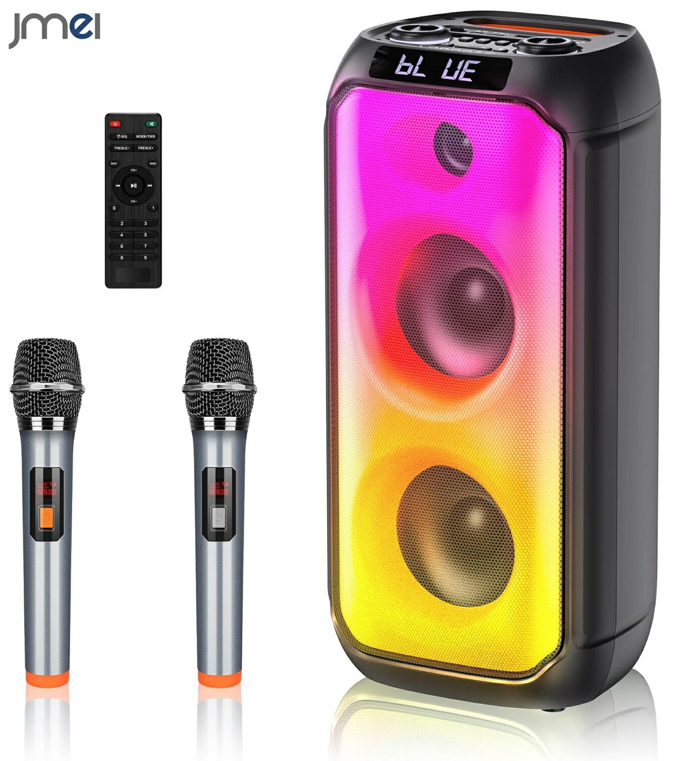 楽天市場】マイク 拡声器セット スピーカー-bluetooth 高音質 ステレオ