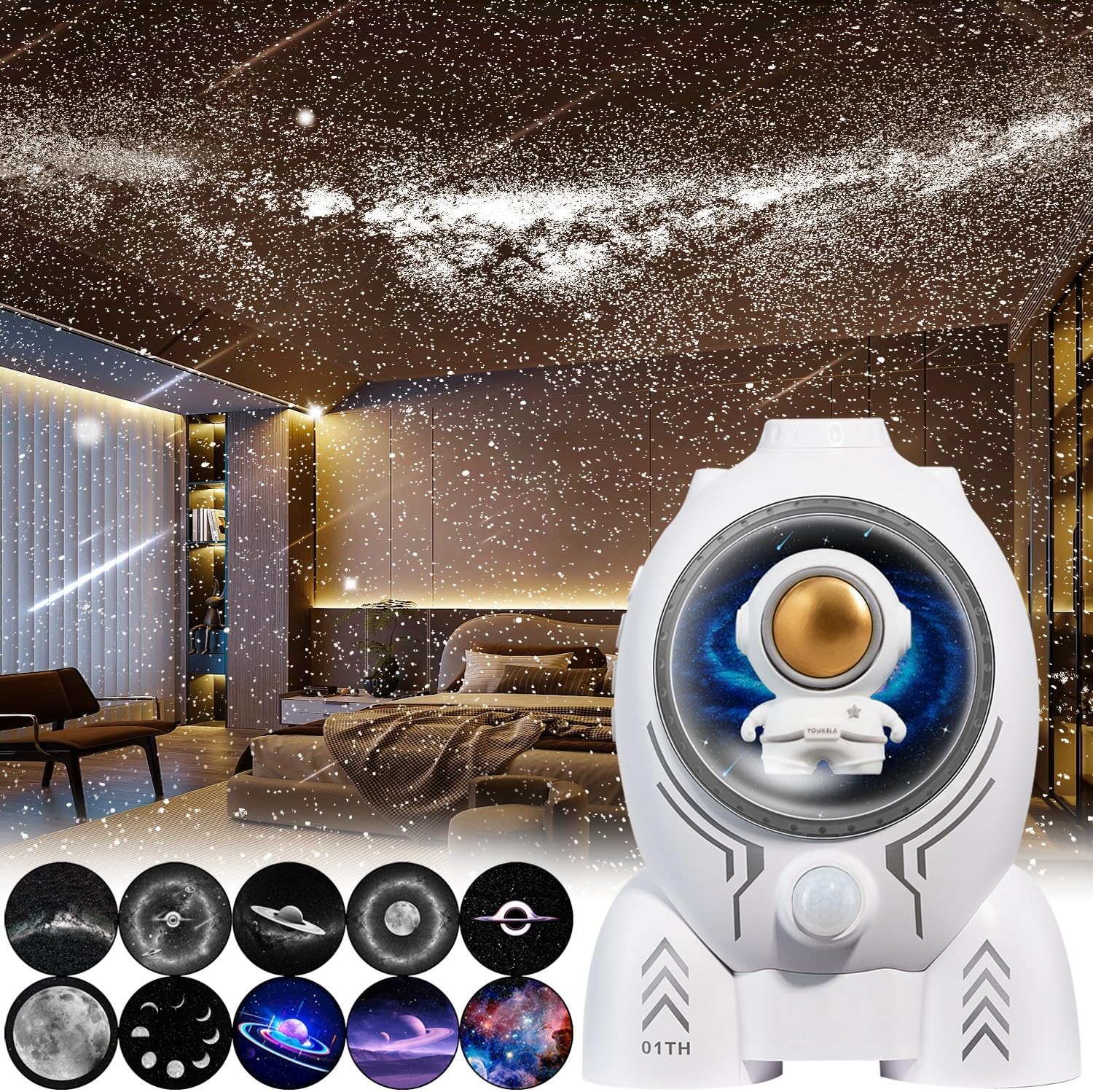 プラネタリウム家庭用 プラネタリウム プロジェクター 投影機 星座 宇宙 子供 家庭用 赤ちゃん 天井 フィルム ギャラクシーライト スタープロジェクターライト 恐竜 おもちゃ 恐竜目覚まし時計 リモコン LEDライト クリスマス プレゼント 誕生日プレゼント 出産祝い ギフト