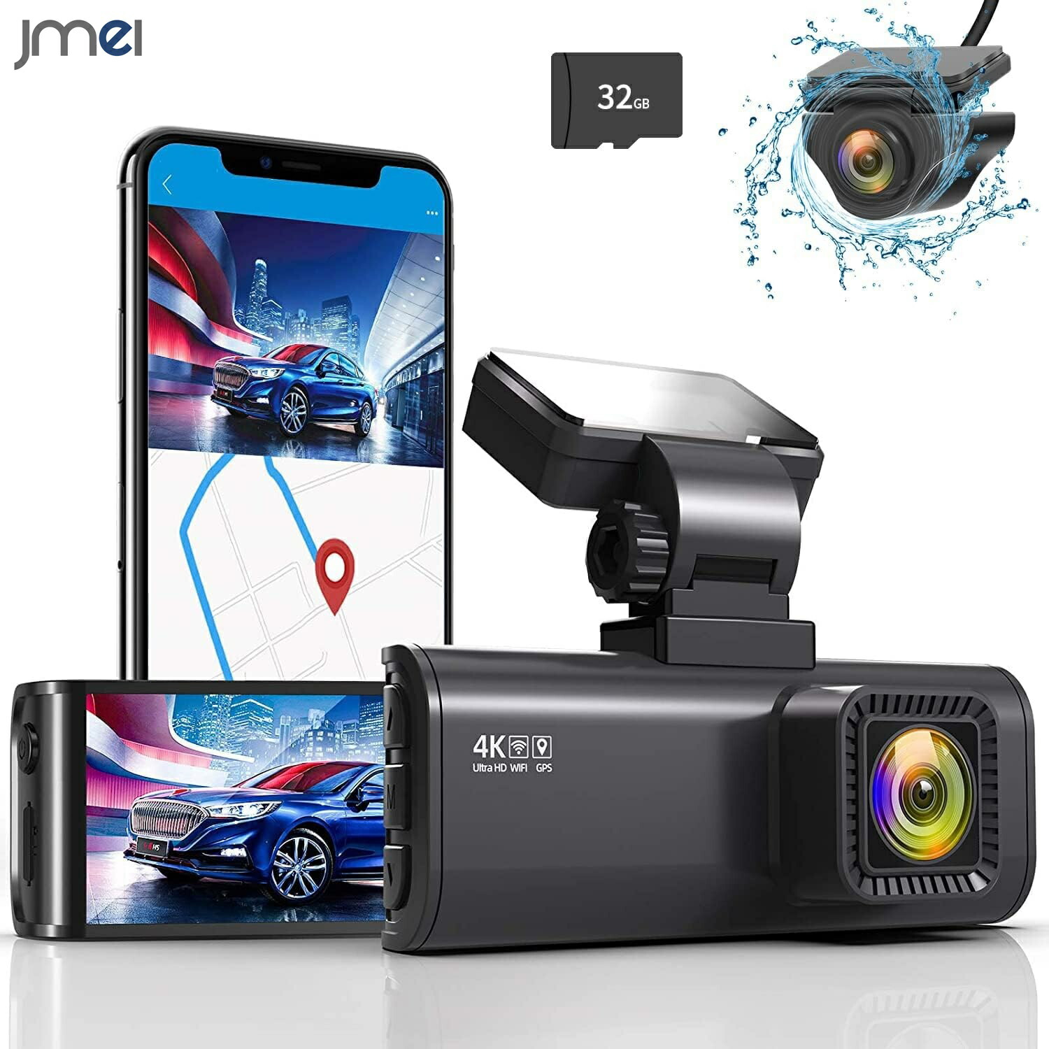 楽天市場】LIMITTEC フロントカメラ分離型ドライブレコーダー 11.88