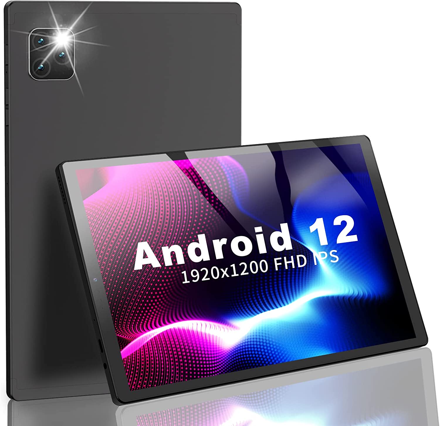 Android12 経口避妊薬10.3in 4GB+128GB 7500mAh大静電容量乾電池 8中核グループ中央処理装置 1.8GHz ヒューマノイド 経口避妊薬パソコン 1920*1200 FHD IPS見せびらかす13MP/5MP写真機 金属元素甲殻原料品 顔公許+GMS公許+Type-C+Bluetooth 5.0+GPS+2.4G/5G 無線LAN 目の保護すること映写幕