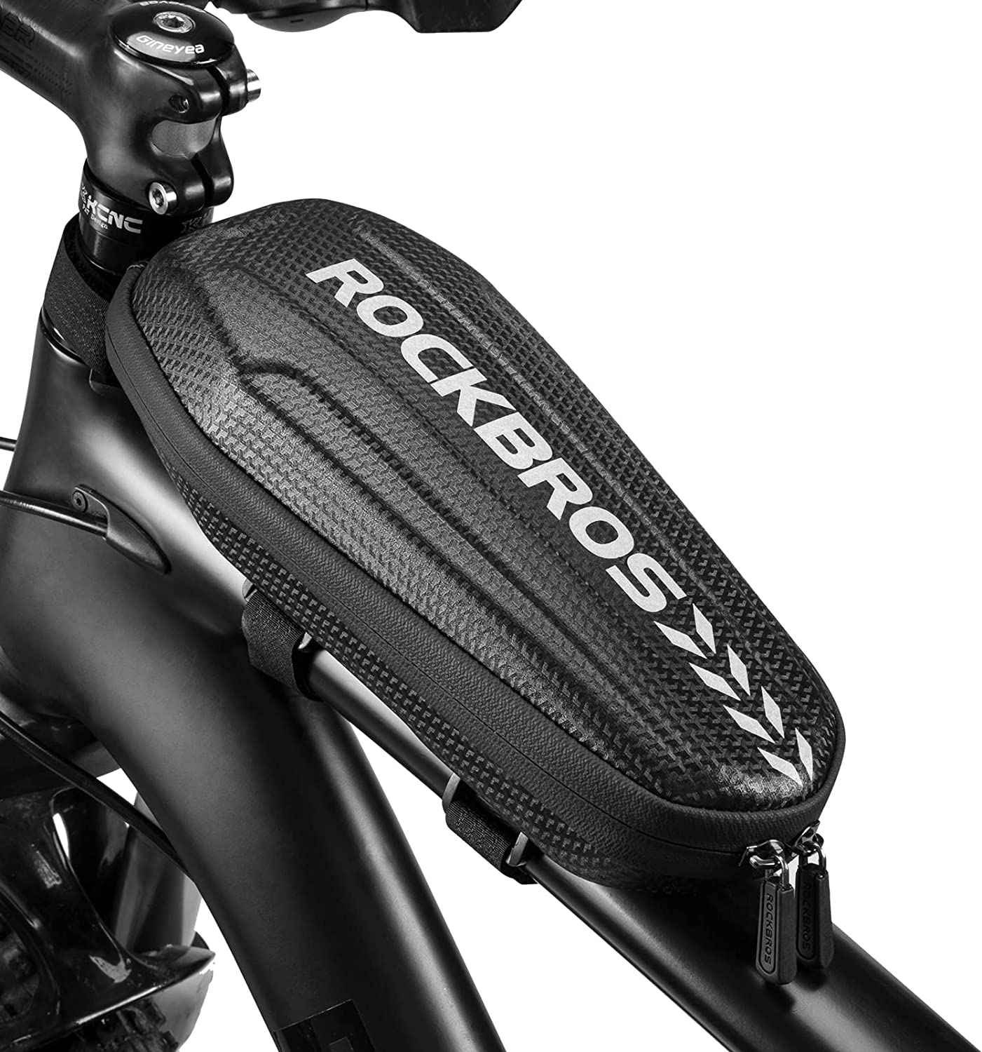 自転車 バッグ スマートフォン 自転車 トップチューブバッグ フロントバッグ スマホ 用 防水ケース付き 収納便利 遮光 防塵 耐磨耗性 二重構造 取り付け簡単 大容量