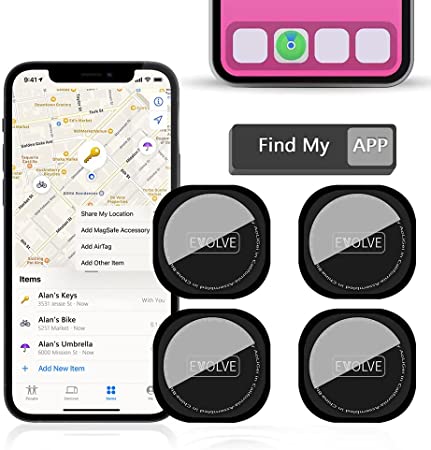 キーファインダー 4個セット スマートトラッカー Bluetoothロケーター 探し物発見器 紛失防止 忘れ物防止 アプリコントロール 交換可能バッテリー付き 小型 キーホルダー タグ 置き忘れ防止 持ち出し便利 操作簡単 プレゼント ギフト 贈り物