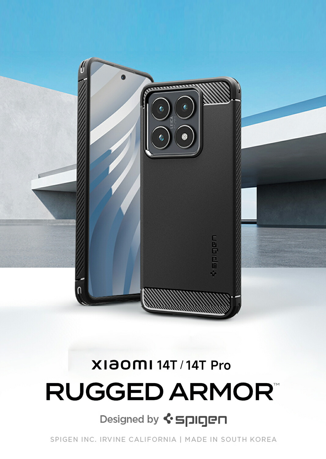 Xiaomi 14T spigenケース付き Amazon | Spigen Xiaomi 14T ケース 耐衝撃 指紋防止 ストラップホール