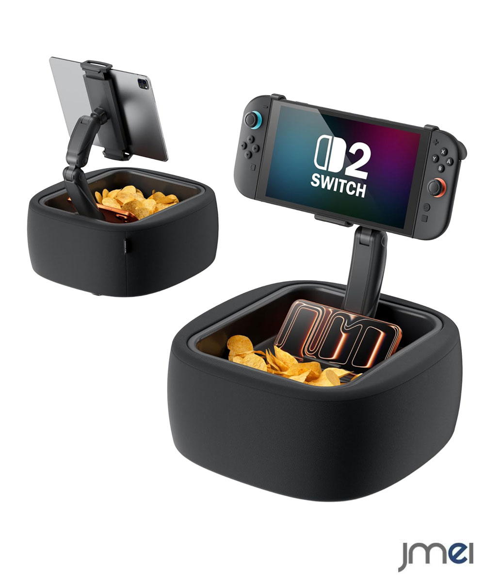 ゲーミングピロースタンド Nintendo Switch2 4.7-14.6インチタブレット ゼログラビティ Kindle ピロー ラップスタンド 長時間ゲームプレイ Nintendo Switch 2アクセサリー対応 洗濯機洗浄可能 デュアルクランプ
