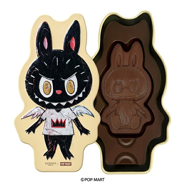 ゴディバ × ポップマート ラブブ チョコ缶 チョコレート ミルクチョコレート缶 限定 GODIVA POP MART LABUBU コラボ ホワイトデー お返し 2026 チョコレート 詰め合わせ お返し ギフト プレゼント 限定 缶入り チャーム付き 自分へのご褒美 チョコ