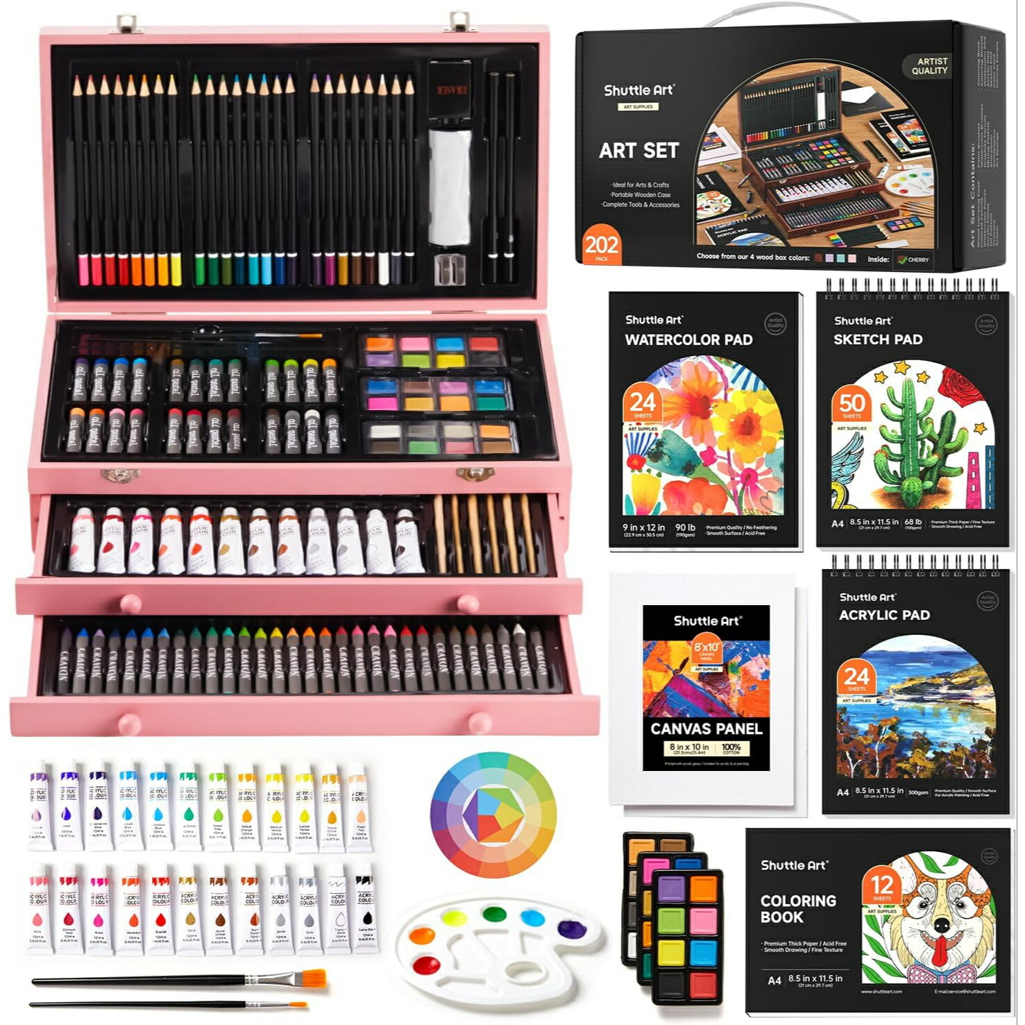 楽天市場】マルマン ヴィフアール 水彩画 スターターキット ブラック