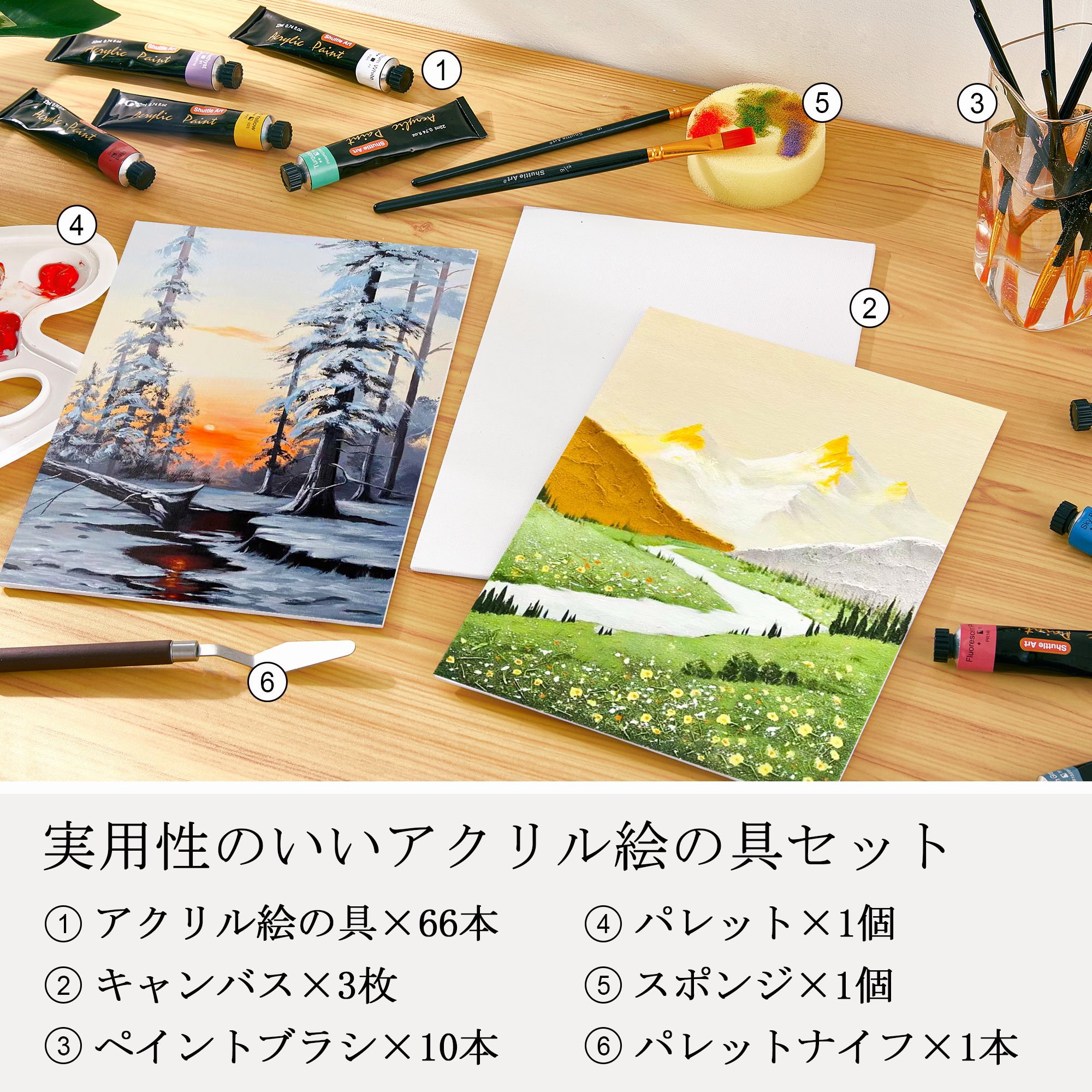 贅沢品 アクリル 絵の具 絵具 水彩 絵の具セット tessiturasdenos.com.br