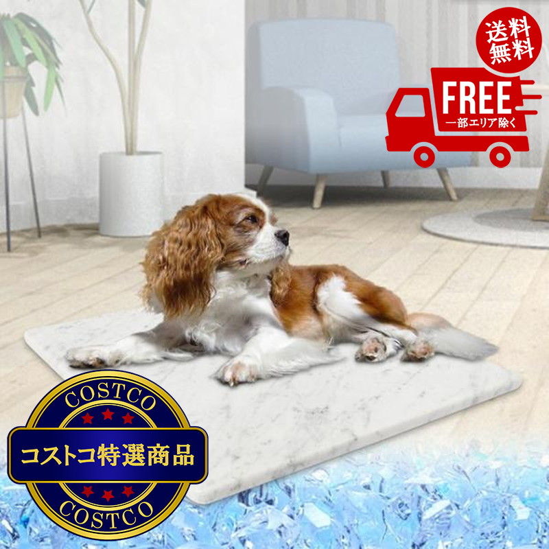 貨物輸送無料！(コストコ) 御前上等マーブル ビアンコカララ ひんやり 愛玩動物ゲーム盤 イタリア共和国産 ※ご申しつける後5-14日でお届けします