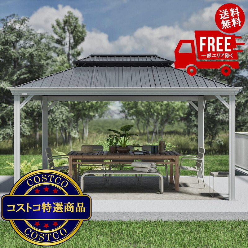 楽天市場】Shelterlogic Pacifica キャノピーガゼボ 10x10フィート
