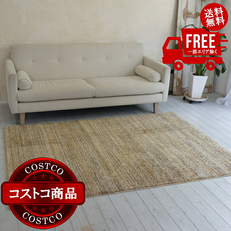 送料無料！(コストコ) スミノエ 防炎・防音ラグ リュストル 200cm x 250cm イエロー　※ご注文後7-14日でお届けします｜JM 日本と世界の特選品 店 26,736円