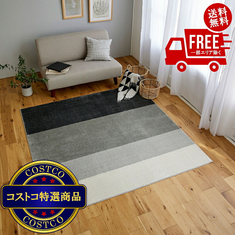 送料無料！(コストコ) スミノエ ペット消臭ラグ ワグ 190 x 190cm グレー　※ご注文後7-14日でお届けします 21,848円