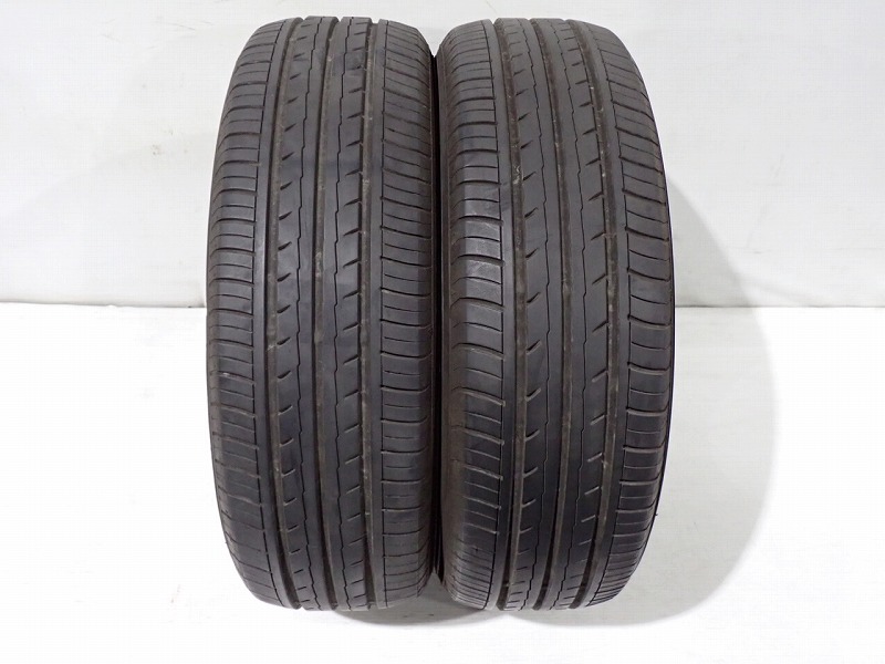 14日20時ｽﾀｰﾄ!10%ｵﾌｸｰﾎﾟﾝ 【中古】195/60R16 サマータイヤ 2本セット ヨコハマ ブルーアースES ES32 ( 16インチ 195/60-16 )