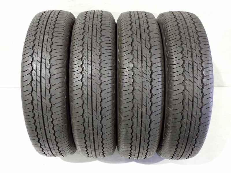 14日20時ｽﾀｰﾄ!10%ｵﾌｸｰﾎﾟﾝ 【中古】195/80R15 サマータイヤ 4本セット ダンロップ グラントレックAT20 ( 15インチ 195/80-15 )