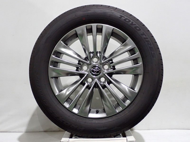 新車外し　アルファード40系純正　TOYO PROXES 225/60/18 トヨタ TOYOTA 40系 新型 アルファード ヴェルファイア Z 純正
