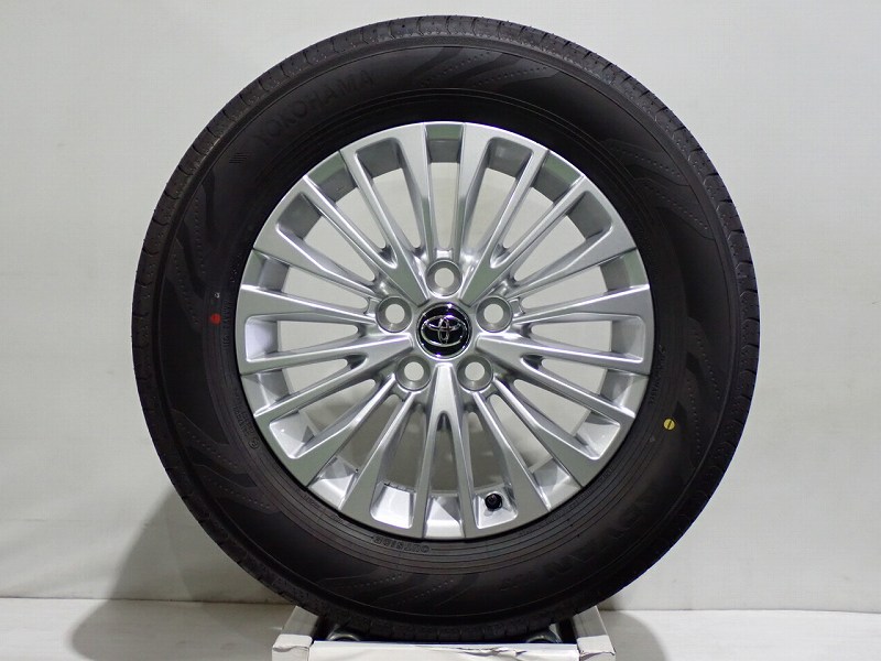 YOKOHAMA v03 225/60R18 40アルファード　新車外し 新車外し 美品】トヨタ 40 アルファード Z 純正 18in 7J +40