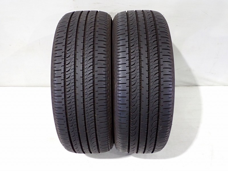 14日20時ｽﾀｰﾄ!5%ｵﾌｸｰﾎﾟﾝ 【中古】225/55R18 サマータイヤ 2本セット ヨコハマ ジオランダーSUV G055 ( 18インチ 225/55-18 )