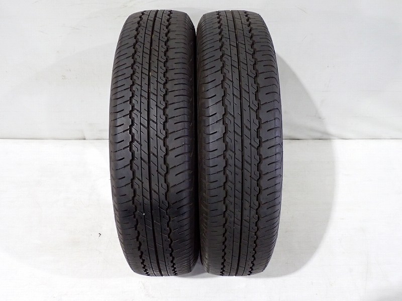 【中古】195/80R15 サマータイヤ 2本セット ダンロップ グラントレックAT20 ( 15インチ 195/80-15 )｜ジェームス・リセールガレージ