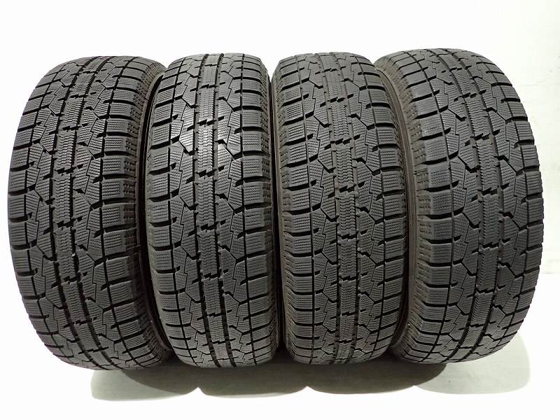 【中古】195/65R15 スタッドレスタイヤ 4本セット トーヨー オブザーブガリットGIZ ( 15インチ 195/65-15 )|ジェームス・リセールガレージ