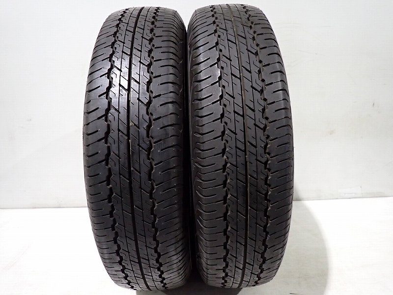 【中古】195/80R15 サマータイヤ 2本セット ダンロップ グラントレックAT20 ( 15インチ 195/80-15 )|ジェームス・リセールガレージ