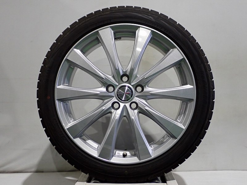 【中古】195/50R19 スタッドレスタイヤ アルミホイール 4本セット ヨコハマ アイスガードIG70 1970+43-5H114.3 ウェッズ ジョーカー ( 19インチ 純正 ST 195/50-19 )|ジェームス・リセールガレージ