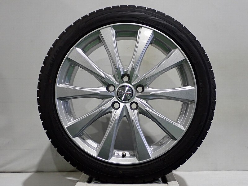 【中古】195/50R19 スタッドレスタイヤ アルミホイール 4本セット ヨコハマ アイスガードIG70 1970+43-5H114.3 ウェッズ ジョーカー ( 19インチ 純正 ST 195/50-19 )|ジェームス・リセールガレージ