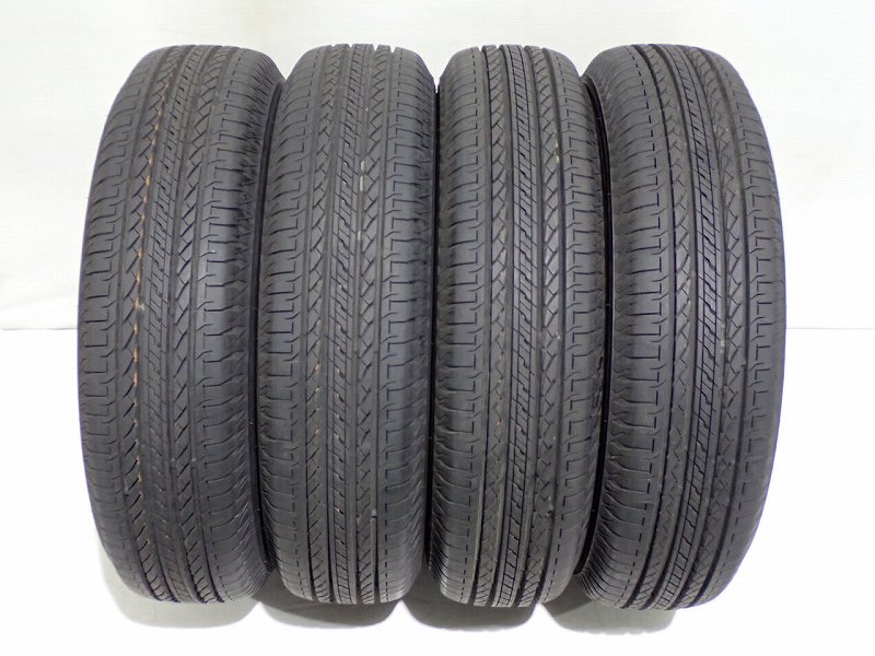 【中古】195/80R15 サマータイヤ 4本セット ブリヂストン デューラーH/L852 ( 15インチ 新車外し 195/80-15 )｜ジェームス・リセールガレージ