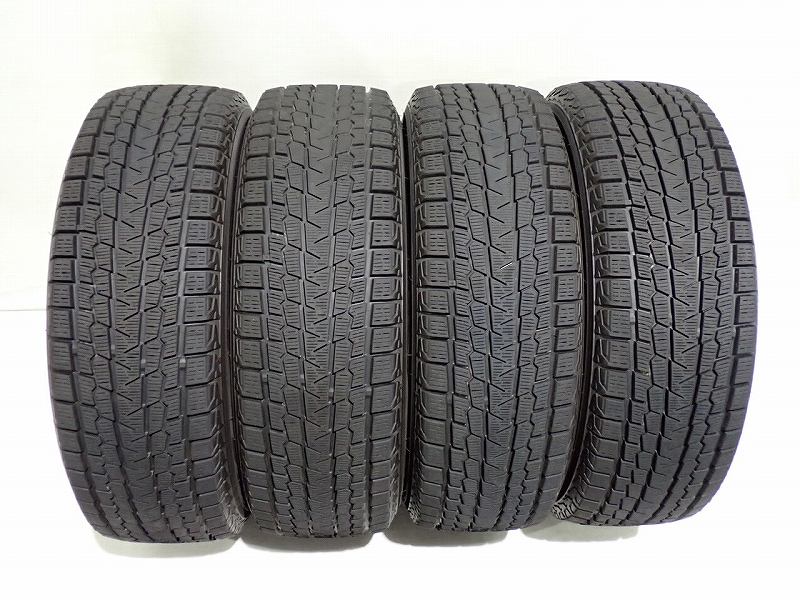 【中古】225/65R17 スタッドレスタイヤ 4本セット ヨコハマ アイスガードG075 ( 17インチ 225/65-17 )|ジェームス・リセールガレージ