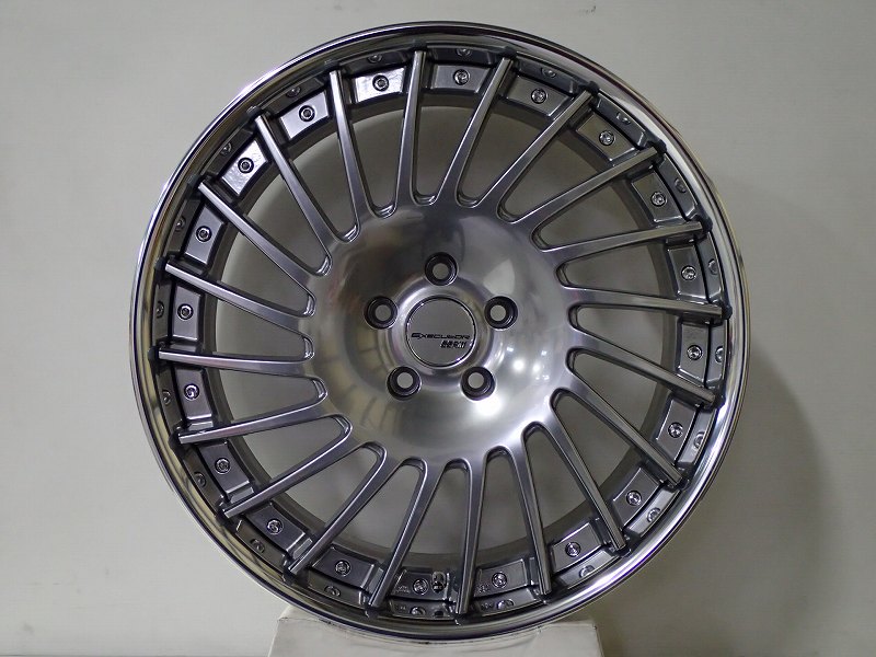 2085+38-5H114.3 アルミホイール 4本セット タナベ SSR エグゼキューター CV05 ( 20インチ アウトレット 展示品 )｜ジェームス・リセールガレージ