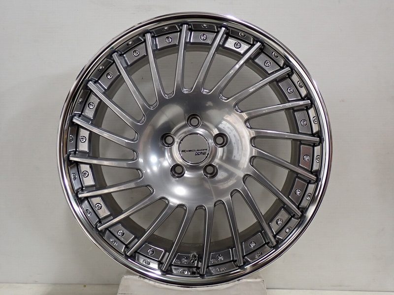 【数量限定！】2085+38-5H114.3 アルミホイール 4本セット タナベ SSR エグゼキューター CV05 ( 20インチ アウトレット 展示品 )