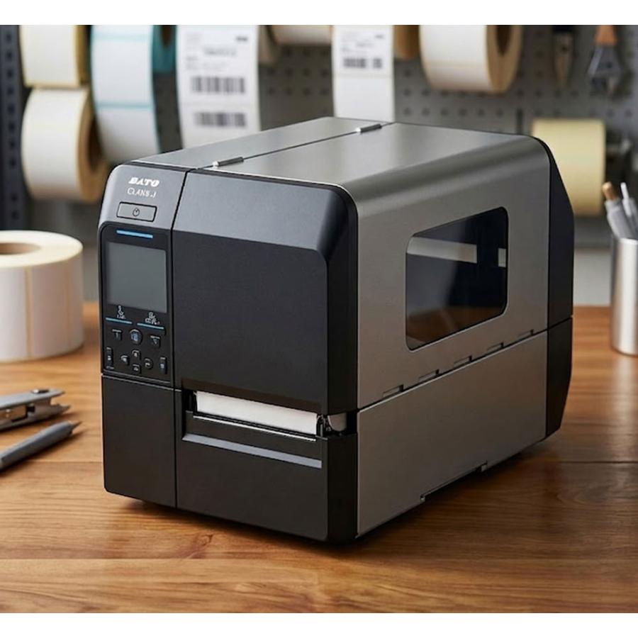 【中古】【百貨店大売り出し20％OFF】 （不一致5000～50000m） SATO(サトー) スキャントロニクス CL4NX-J 下げ札印刷工 感熱/熱転写遣りかた兼用【截断機なし】★引き受ける付き添い人・本州貨物輸送無料★ サーマルプリンター 熱転写 感熱 お役目用 下げ札ともし火 食料雑貨類見せびらかす  bluetooth 総やか
