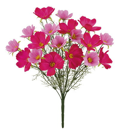 楽天市場】造花 コスモス・秋桜（秋の造花・アートフラワー